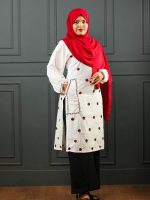 Dot Handstitched Ladies Panjabi