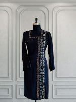 Handstitched Black Salwar-Kameez