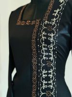 Handstitched Black Salwar-Kameez