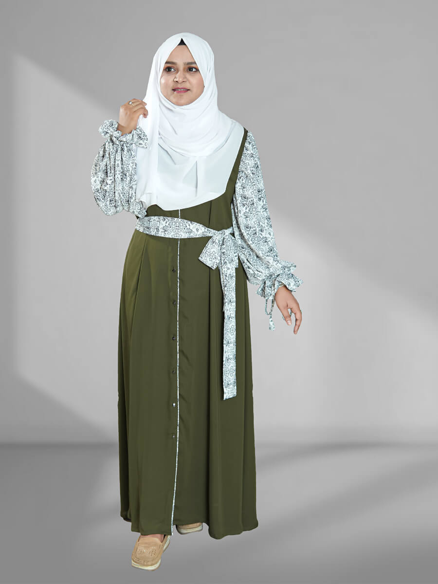 Kimino Abaya without Hijab Abaya image