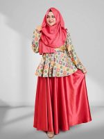 Circular Skirt and Tops Set