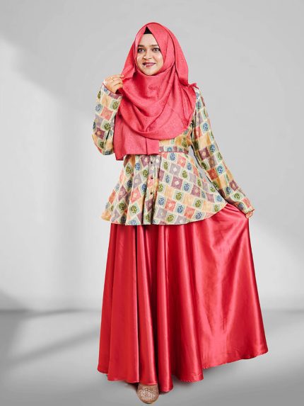 Circular Skirt and Tops Set