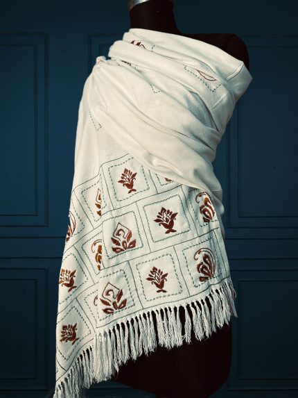Handstitched Box Shawl