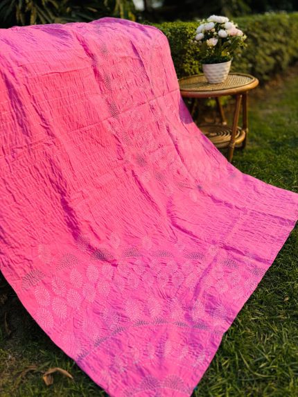 Pink Nakshi Kantha