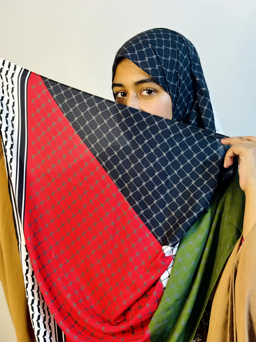 Keffiyeh Flag Hijab Keffiyeh Flag Hijab