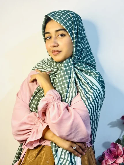 Sea Green & Mint Scarf