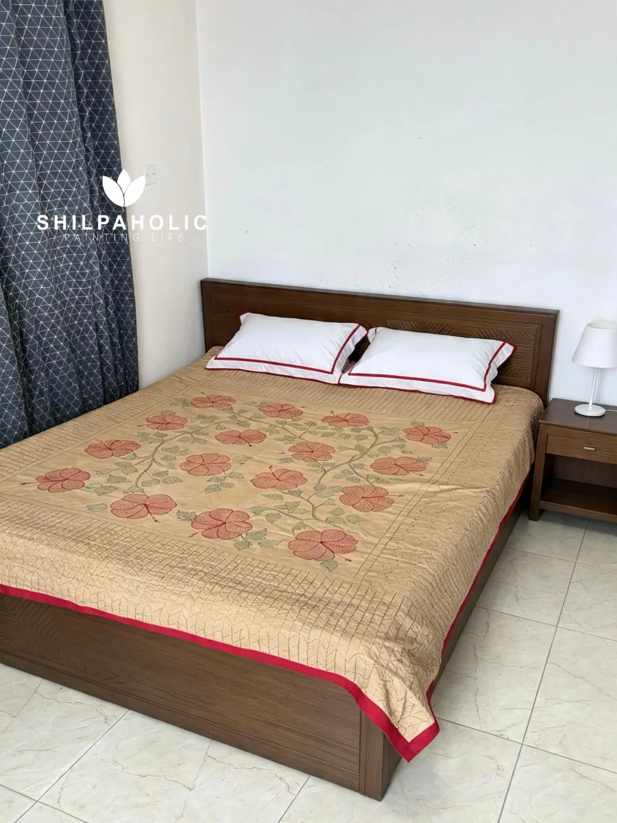 Rupkotha Nakshi Kantha Rupkotha Nakshi Kantha fabric: Baxi poplin fabric